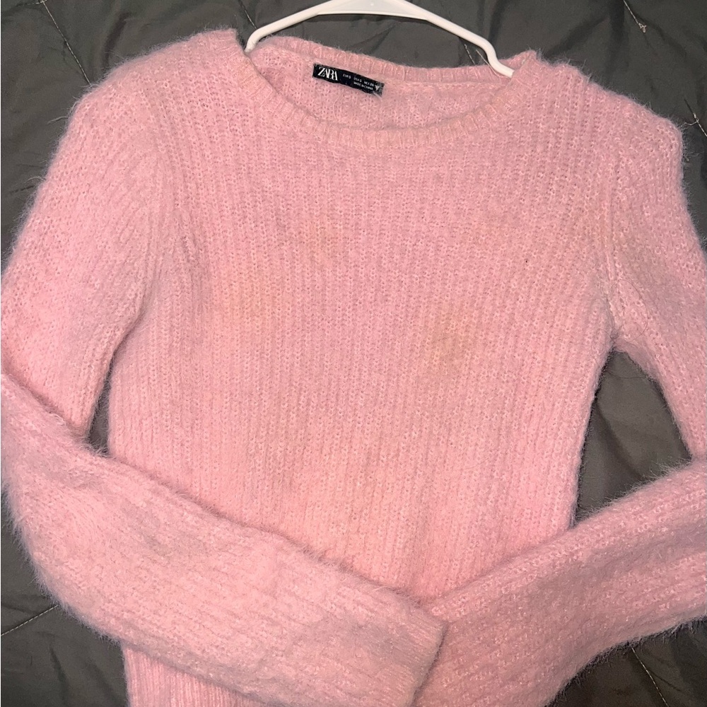 Pink ZARA sweater